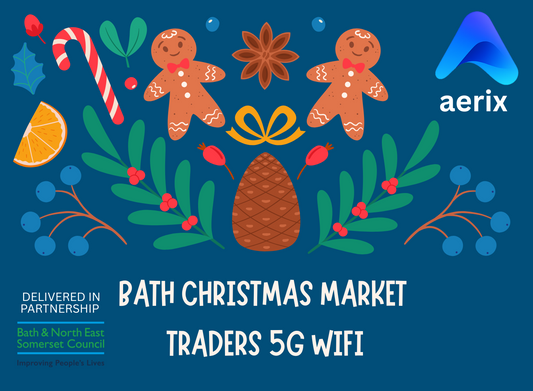 Bath Christmas Market - Trader Wi-Fi